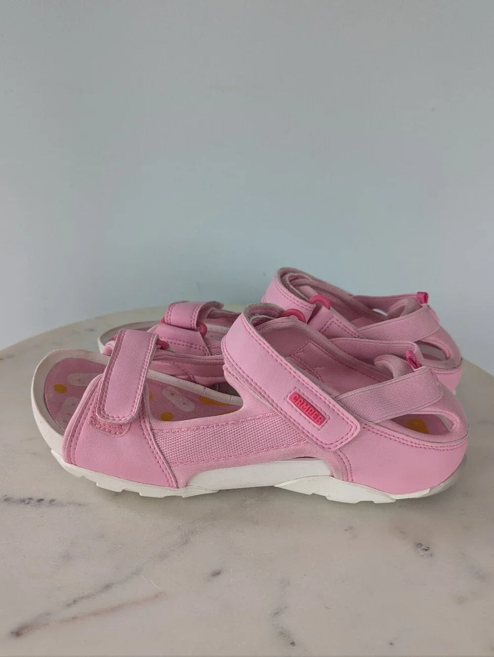 Camper Big Girls Ous Pink Casual Sandals